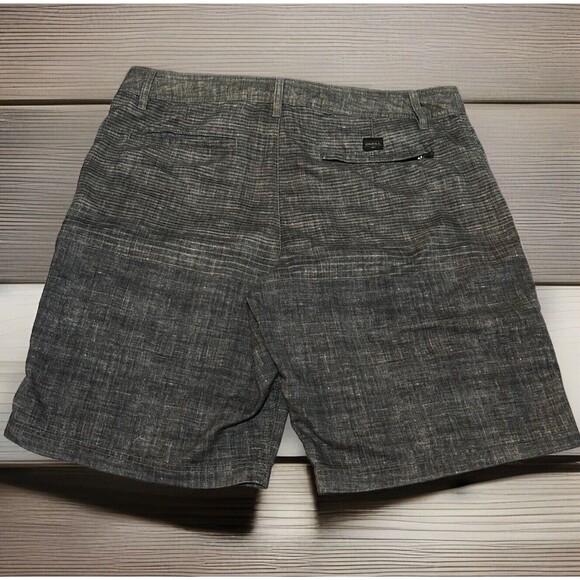 O'Neill Hybrid Drawstring Chino Flat Front Shorts Gray Men’s Size 40 X 11 - Picture 2 of 12